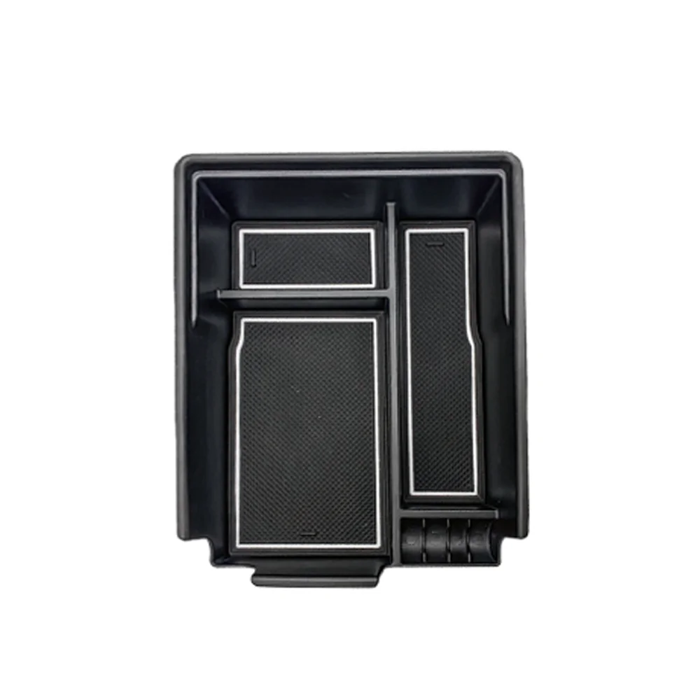 

Черный органайзер-ящик для хранения в центральной консоли из ABS-пластика для Hyundai Palisade 2020-2022, аксессуары для интерьера автомобиля (для леворульных авто)