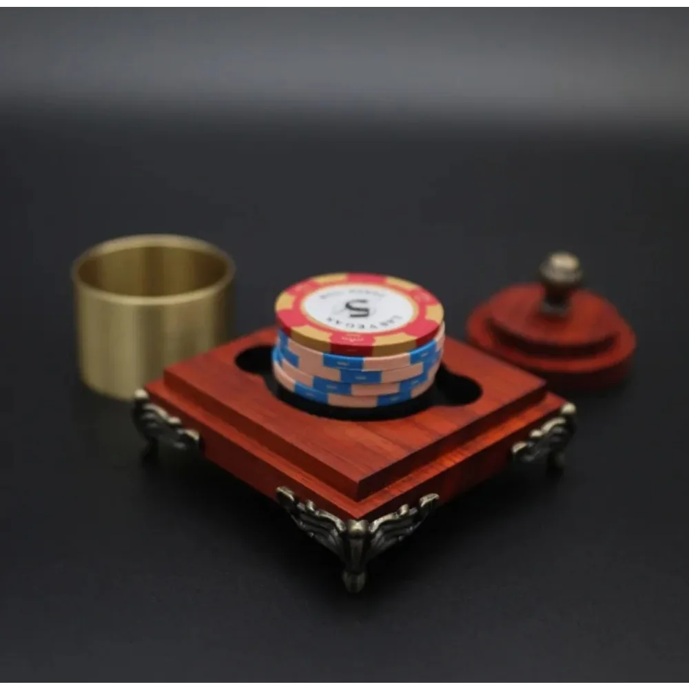 

Роскошный чип Phantom (издание из палисандра) Волшебные трюки Вневременной и элегантный магический реквизит с крупным планом Уловки Сценические иллюзии