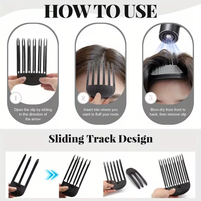 Heatless Curling Rod Headband Volumizing Hair Clips Set Fluffy Hairpin Soft Curls and Bangs Hair Styling Accessories for Women