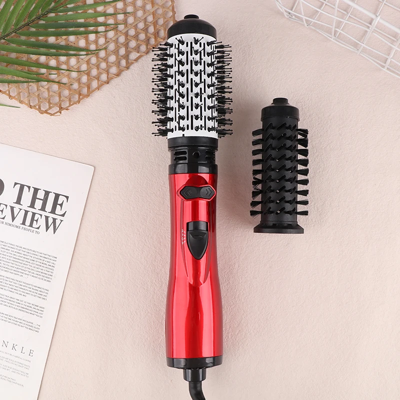Auto-Rotating Ionic Round Blow Dryer Volumizer 3 In 1 Hot Air Spin Brush Curling Straightening Styling Hair Dryer Brush gallery 4