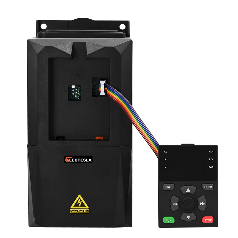 3phase 380V 415V 440V VFD Variable Frequency Drive Inverter 4/5.5KW Vector Control Variator Speed Adjuster Controller