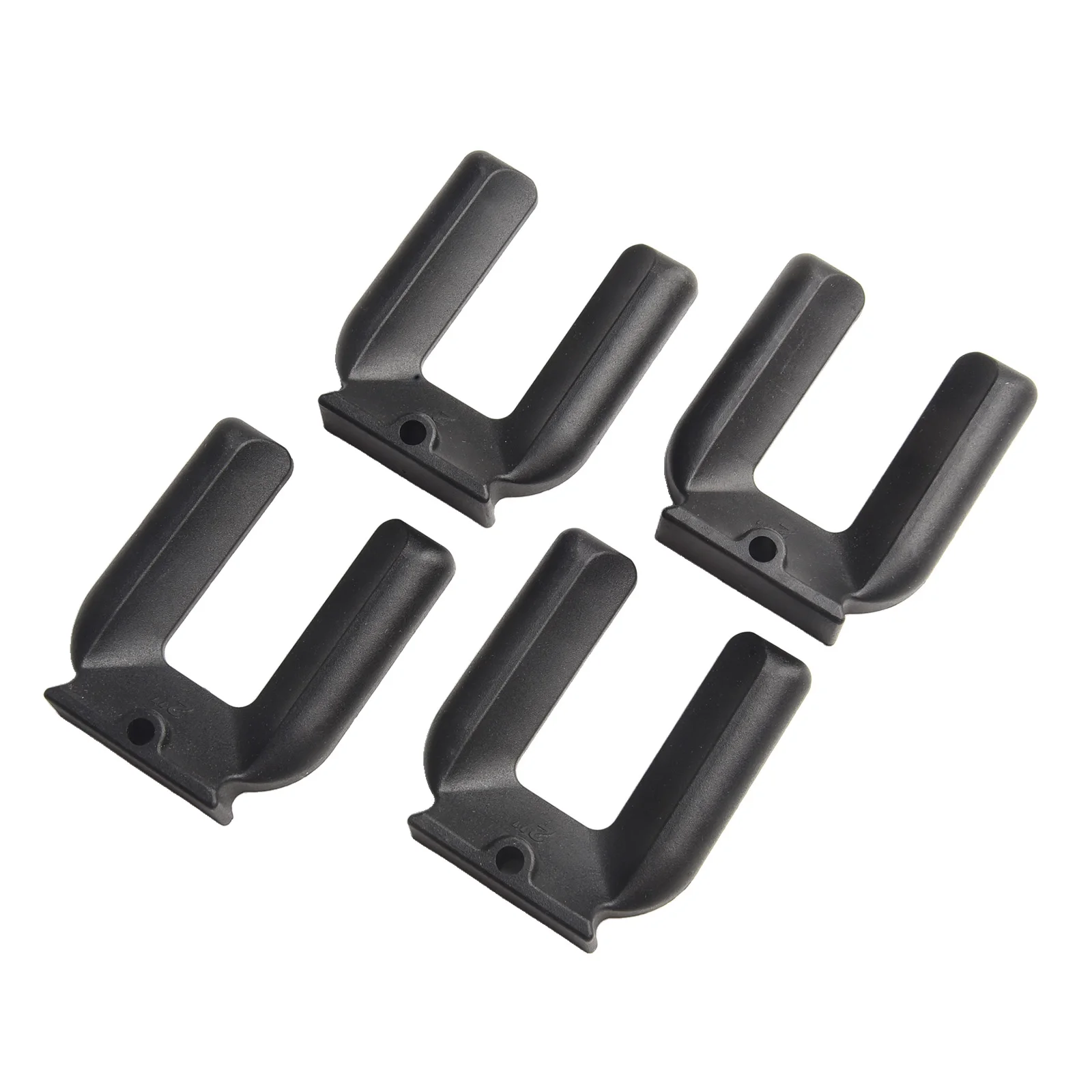 4 PCS Plastic Furniture Coasters Chair Wheel Stopper Chair Roller Feets Furniture Legs Caster Anti-slip Pads Floor Protectors