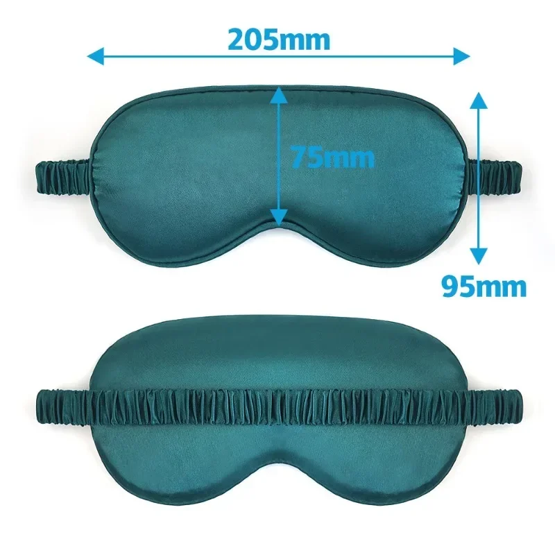 Imitated Silk Eye Patch Shading Sleep Eye Mask Eyepatch Travel Relax Cover Eyeshade Health Sleeping Shield Eye Care Tools