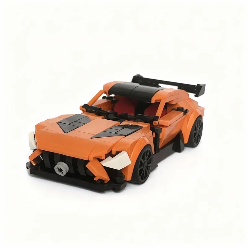 

300PCS MOC City Champions Super Car Heavy Truck Amg Gt Black Series Model Technology DIY Assembly Building Blocks Display Gift