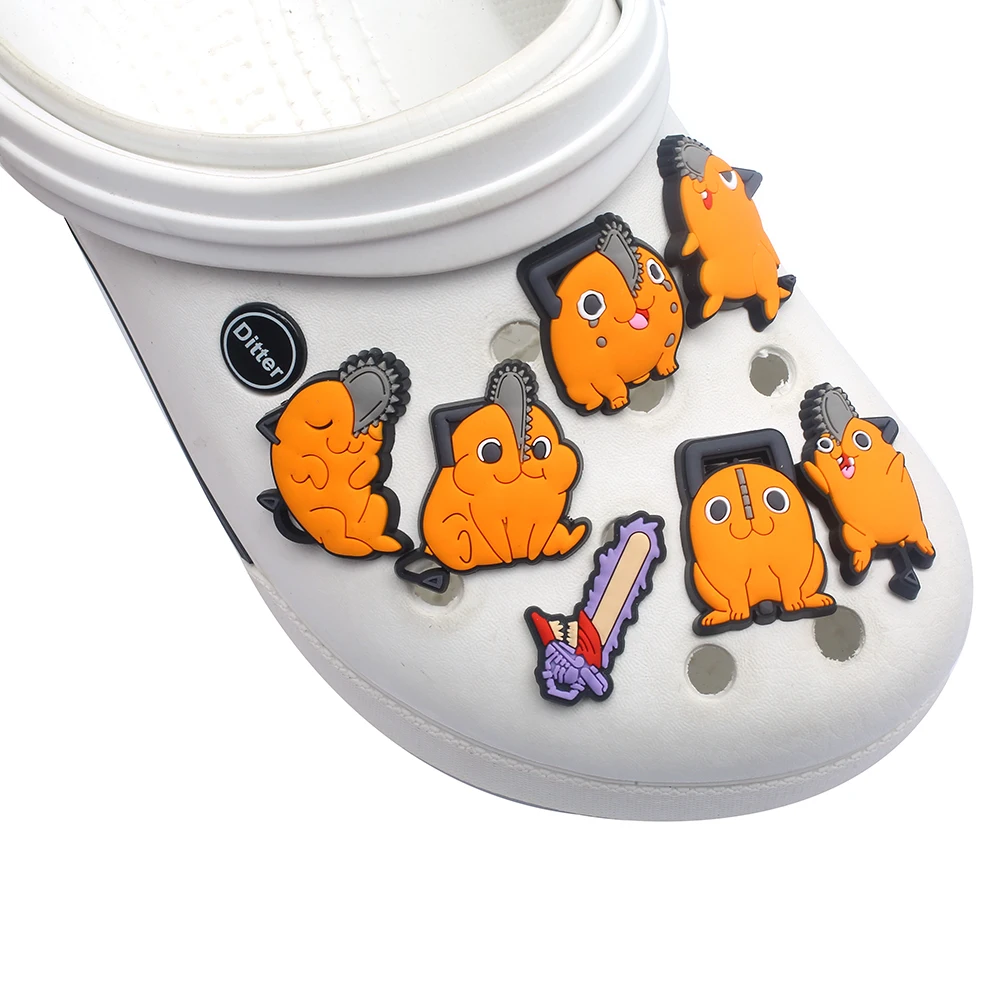 12-100 Stück Japan Anime Schuh Charms Cartoon Schuhe Zubehör Dekorationen Clog Sandale Armband Schnalle für Kinder Party Weihnachten Geschenke – Detail 5