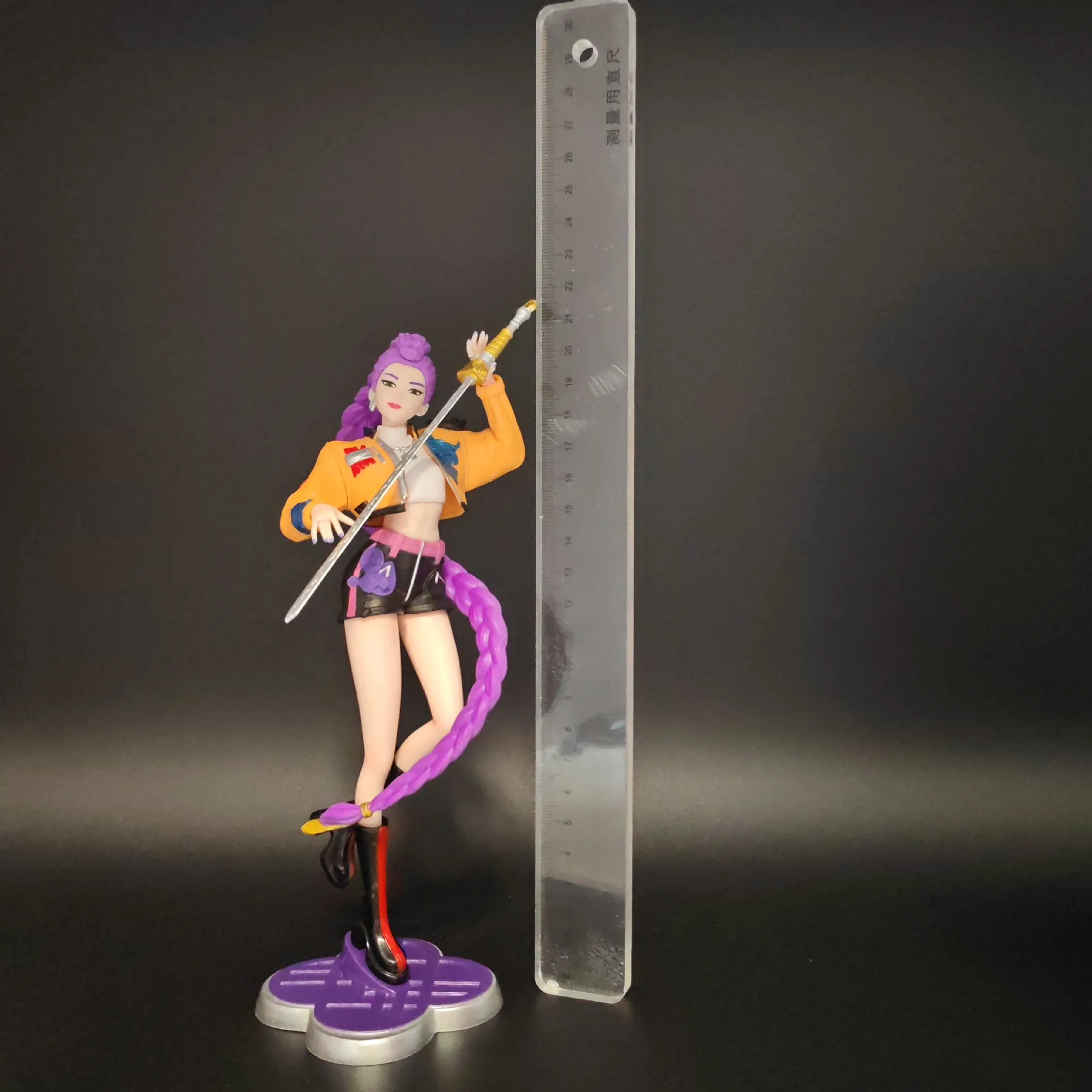 Hexenjagd-Team Rumi Mira Zoe Niedliche Schöne Mädchen-Actionfigur Anime-Charaktermodell Hochdetailliertes Desktop-Ornament Spielzeug Geschenk – Detail 18