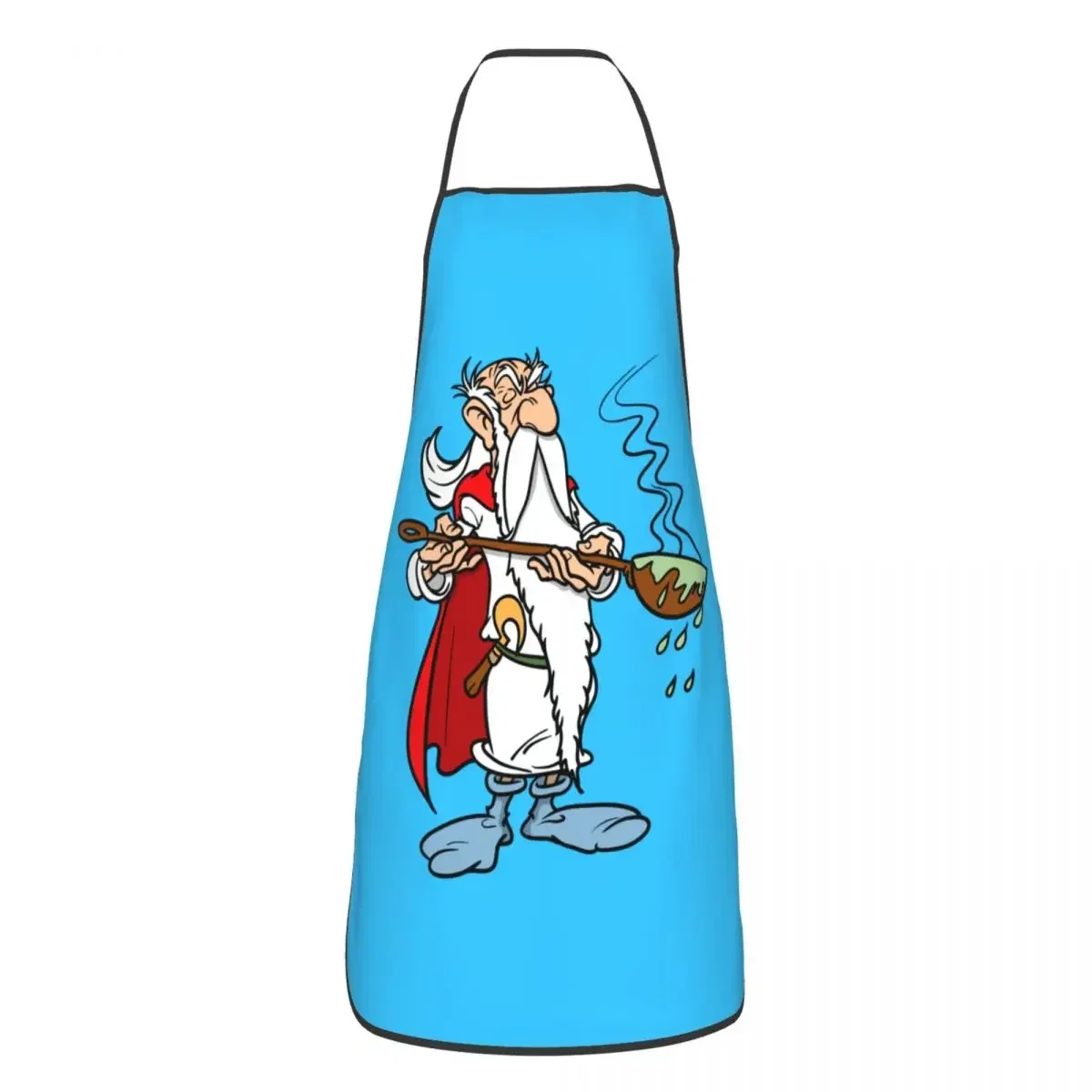 Culinary Master Panoramix Getafix Asterix Apron Women Men Adult Unisex Kitchen Chef Bib Tablier Cuisine Cooking Baking Painting