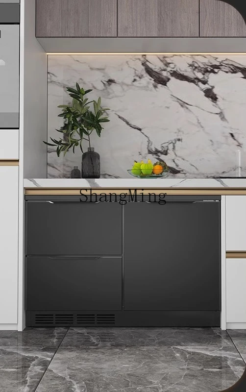 ZYY household small drawer embedded cabinet under counter embedded office low freezer
