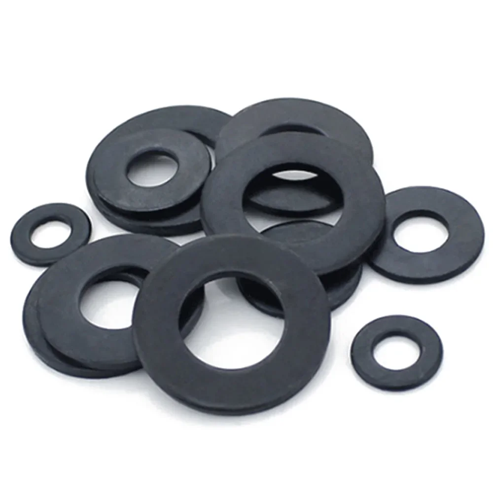 Grade 8.8 Black Carbon Steel M2-M45 DIN125 Flat Washer Plain Gasket