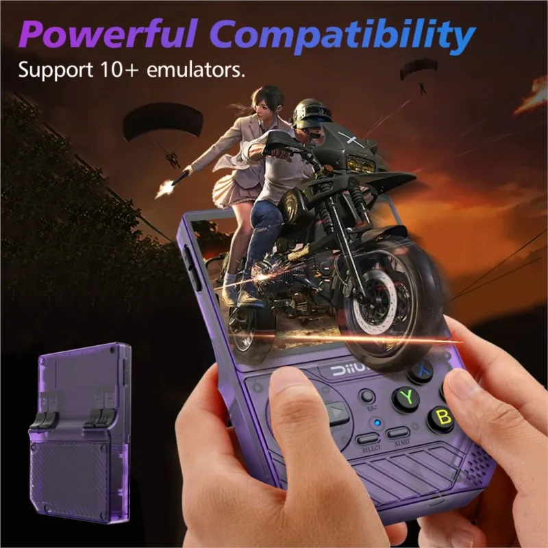 New Open-source Handheld Game Console Portable Retro Arcade Game Nostalgic 3D Dual System Handheld Device New 2026 Dropshipping