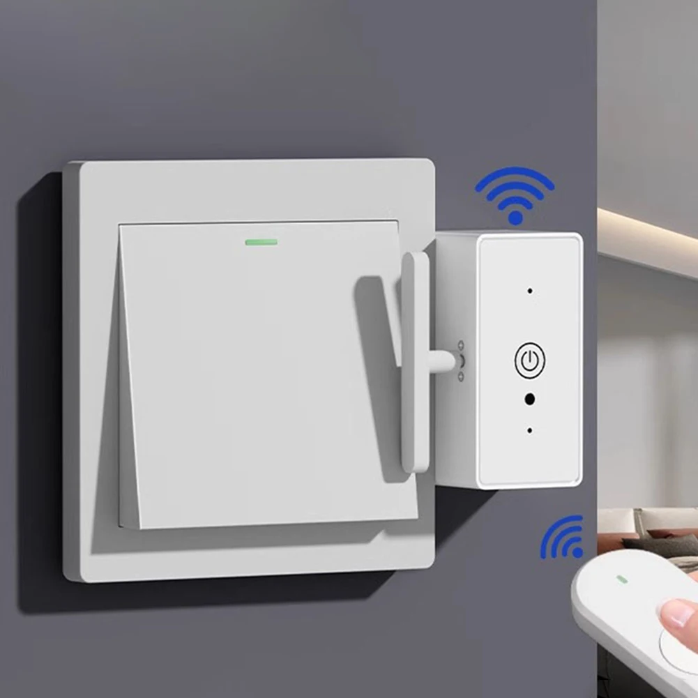 16-20m For Home Automation Home Controller Remote Switch Bedroom Use Home Lighting White Works Through Walls ABS Material