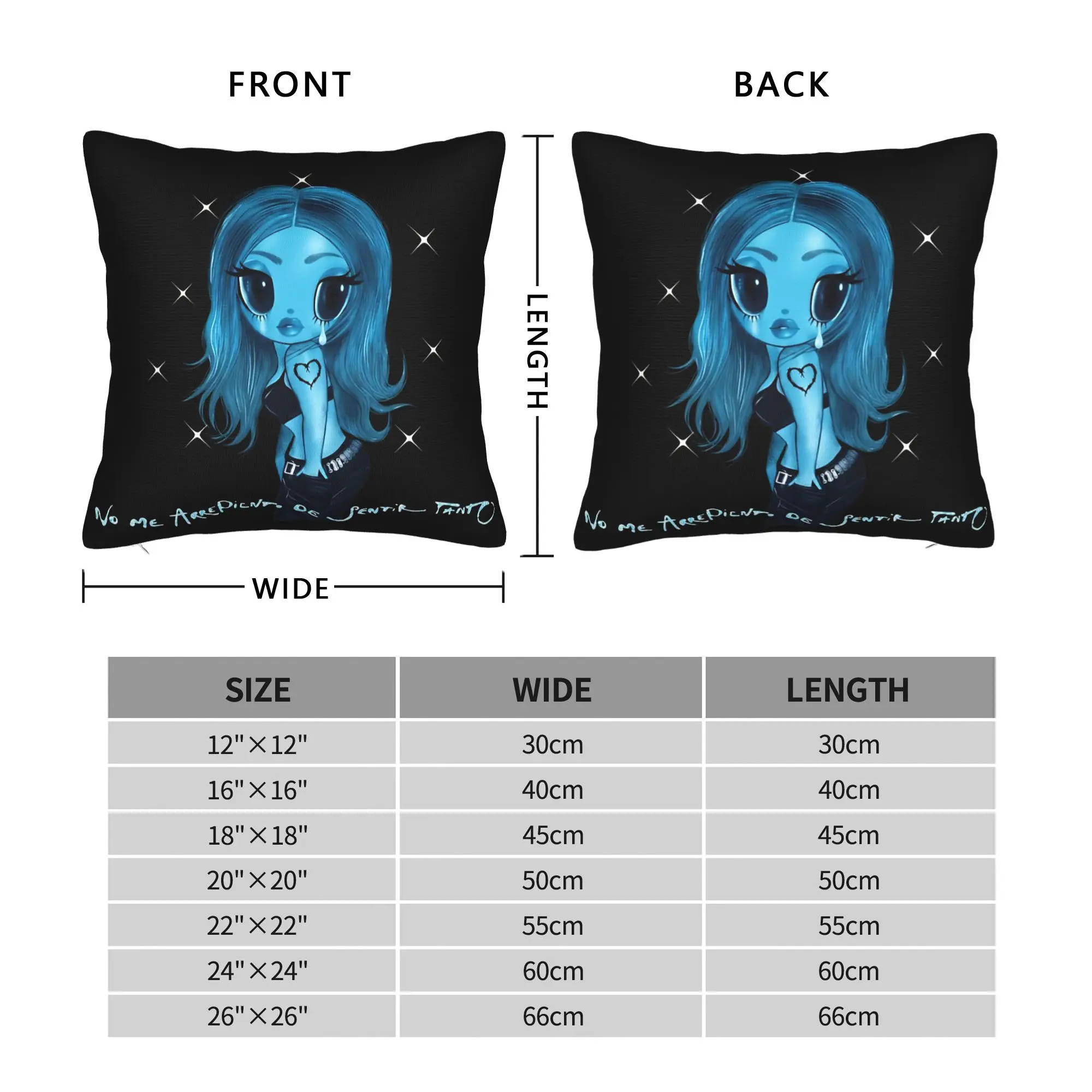 Karol G New Album Retro Pillow Cover  Kawaii Pillow Case For Sofa Home Decor Custom Pillowcases Birthday Gift