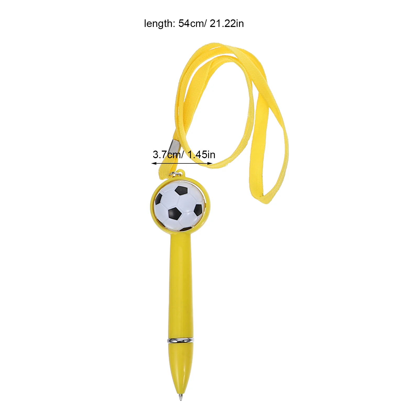 4 قطعة أقلام حبر جاف لكرة القدم شكل السلس الكتابة قبضة مريحة الحبل تصميم اللوازم المكتبية أقلام القرطاسية الكرتون ل #6