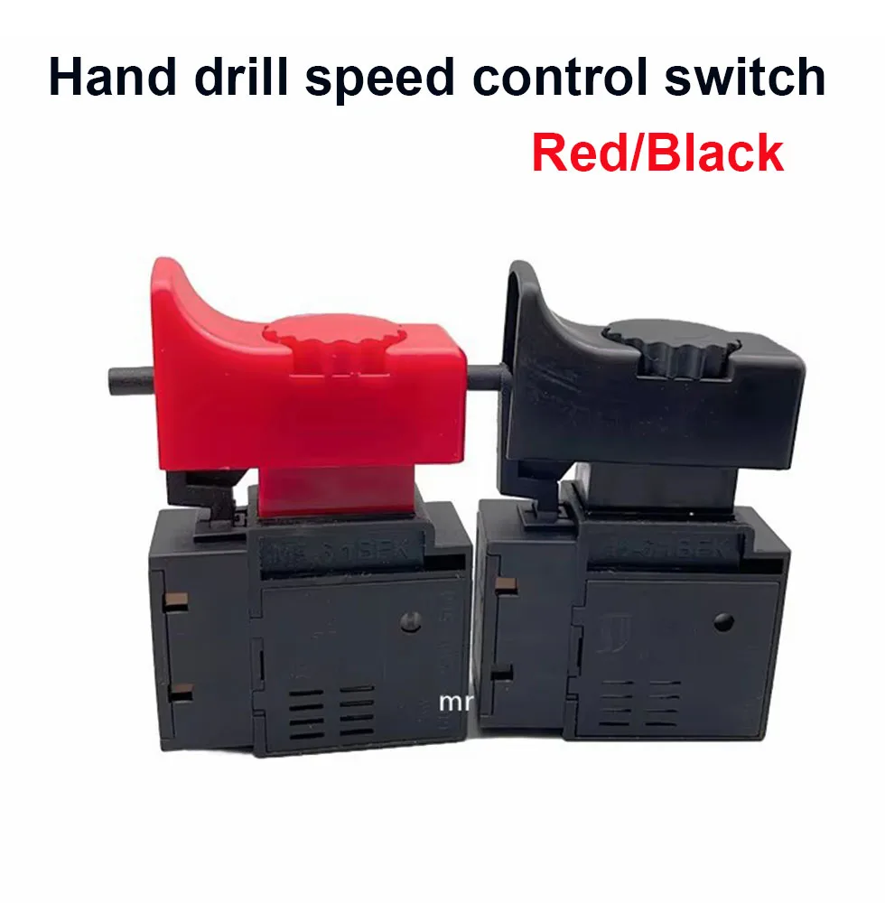 1Pcs FA2-6/1BEK Power Tool Electric Drill Speed Control Trigger Button Switch 6(6)A 250V