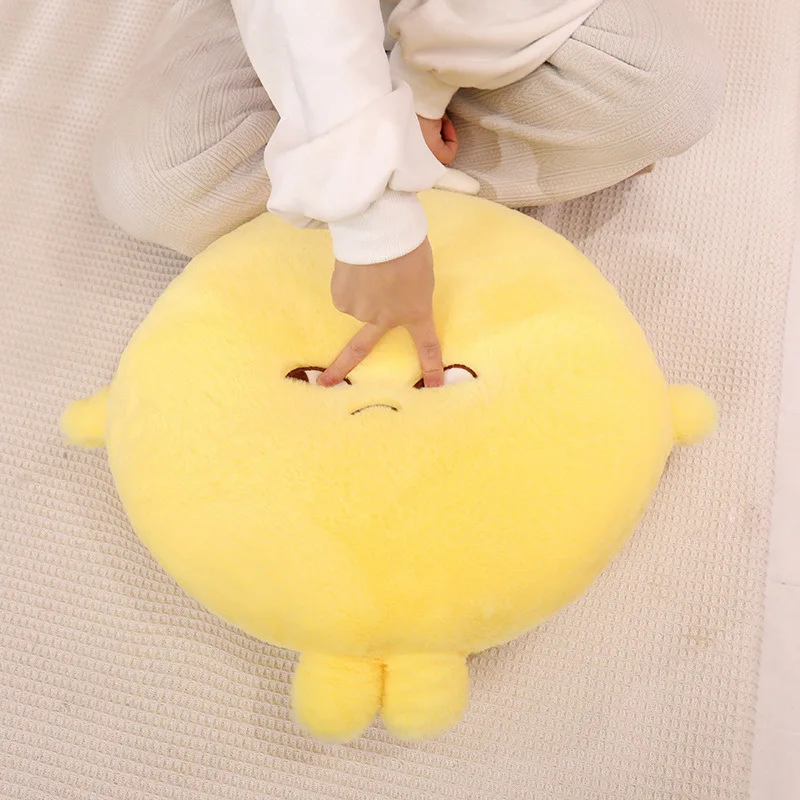 Lemon Pillow Plush Doll Soft, Comfortable, Cute and Fun Gift Home Decoration Increases Atmosphere