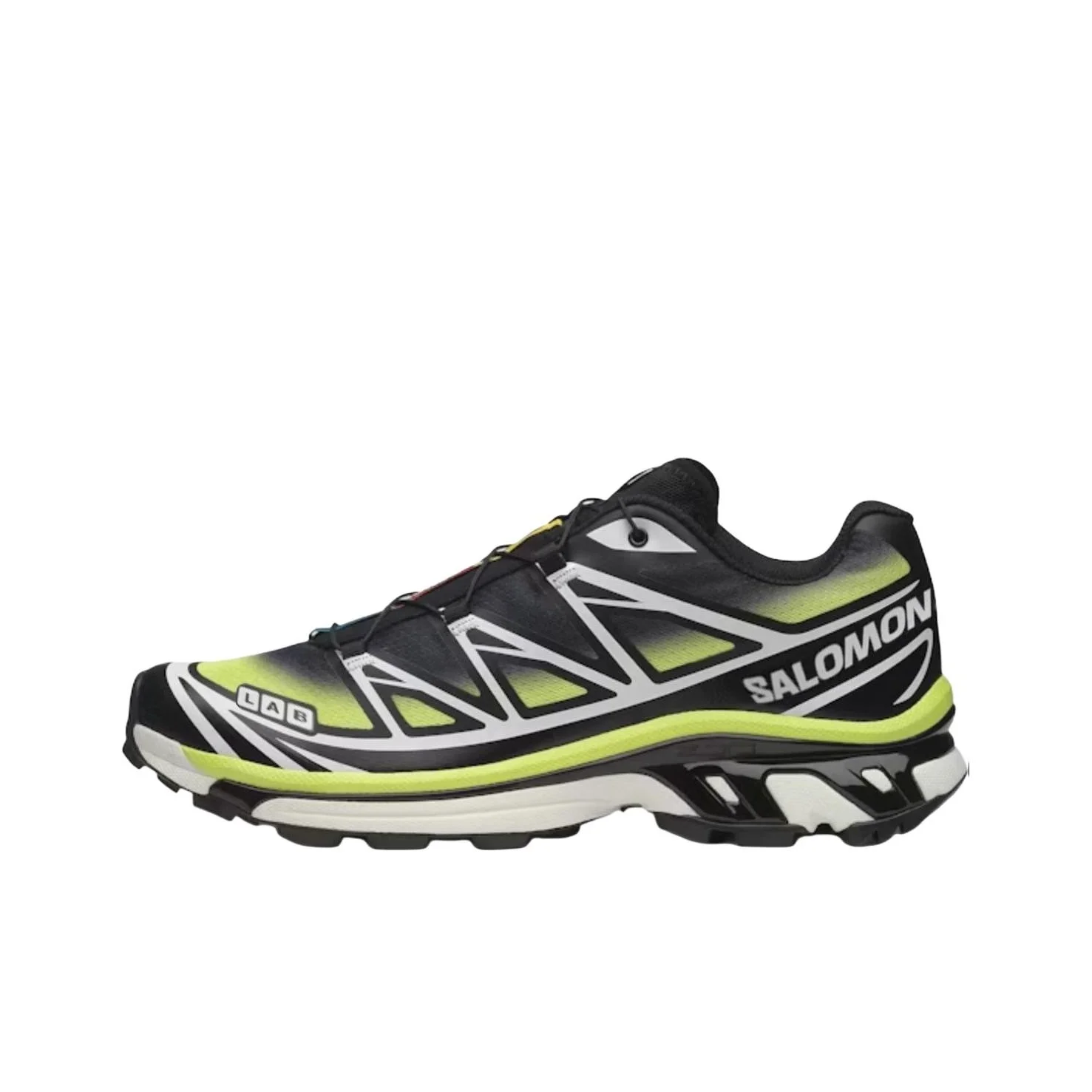 

SALOMON XT 6 Casual Trail Running City Commuting Running Shoes Unisex Black Yellow 479774
