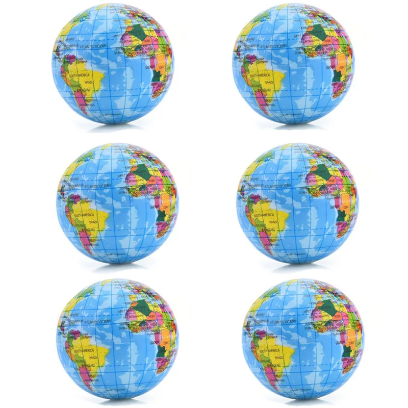 6 Pcs Toys Stress Ball Anxiety Relief For Boys Girls  Squeeze Ball  That Relieves Stress interesting  Children Toys