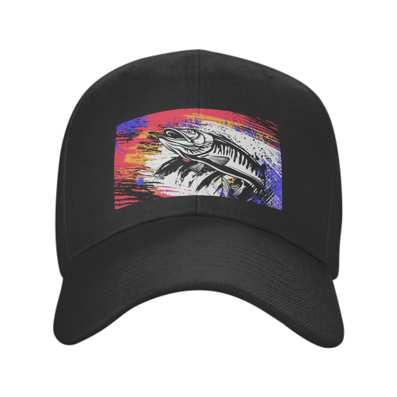 Sharp Toothed Fish New Summer Fashion Men's and Women's Baseball Caps Unisex Outdoor Sports Sunscreen Leisure Street Clothing