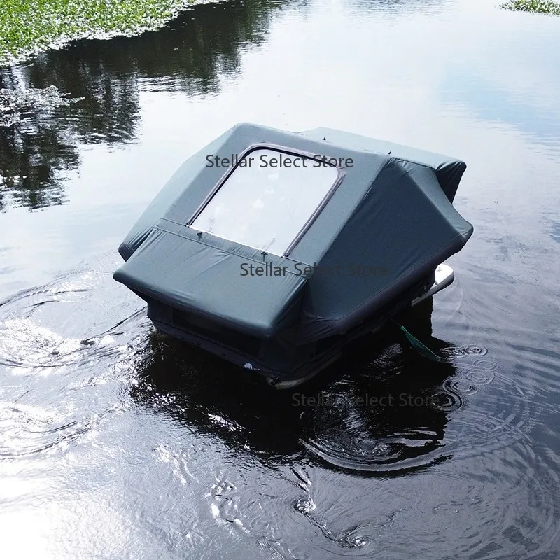 

Inflatable Floating Tent Waterproof Air Tent Lake Beach Outdoor Camping Adventure Sleeping Floating for Water Games