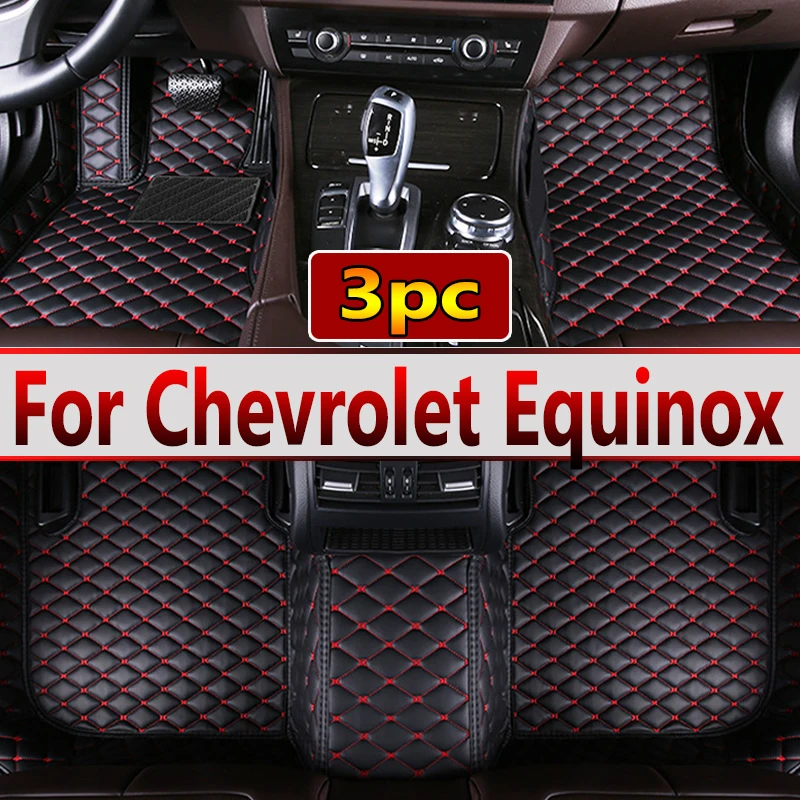 

Car Floor Mats For Chevrolet Equinox 2017 2018 2019 2020 2021 2022 Custom Auto Foot Pads Carpet Cover Interior Accessories