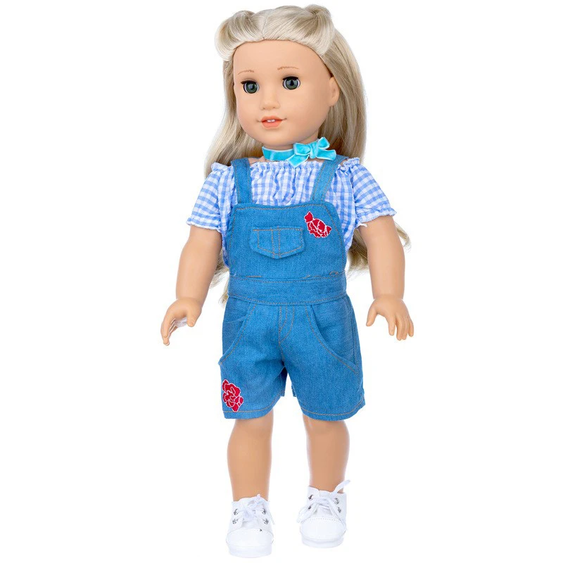 40 ซม.ตุ๊กตาเด็กทารก reborn ตุ๊กตาเสื้อผ้ากางเกงกระโปรง tutu สำหรับ 18 นิ้ว 45 ซม.อเมริกันและตุ๊กตาชุดของเล่นสวมใส่เด็กของขวัญ