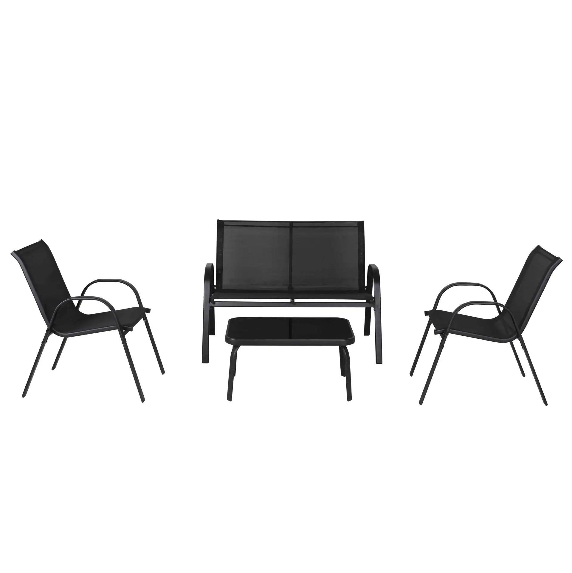 

Outdoor Chairs Home Leisure Armchairs with Backrests Waterproof Outdoor Patio Table and Chair Sets