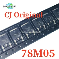 20PCS CJ ST NEW Original 78M05 TO-252 7805 LM7805CDT CJ78M05 Three terminal voltage stabilization