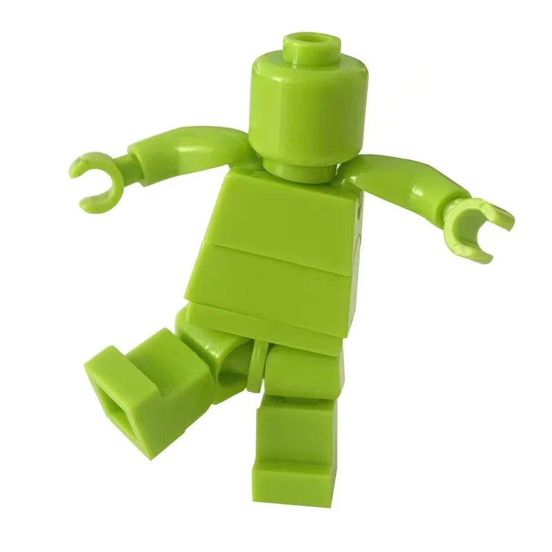 Eine Figuren-Bausteine-Figur mit einer Größe von 1,77 Zoll, beweglichen Gelenken und mehreren Farben zur Auswahl, Festivalgeschenk.