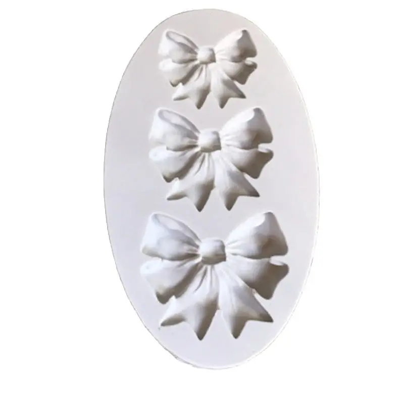 

Sugarcraft Bowknot Silicone Mold Fondant Mold Cake Decorating Tools Chocolate Gumpaste Mold H552