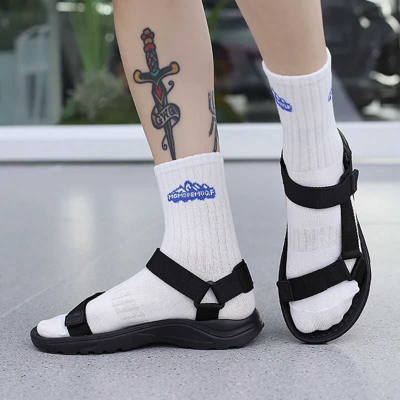 Herren Sandalen Neue Sommer Oberbekleidung Sandalen Strandschuhe – Detail 28