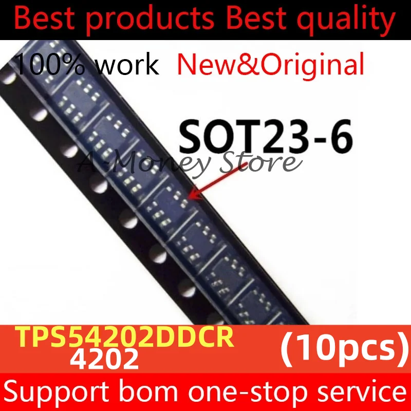 

(10pcs)TPS54202DDC TPS54202DDCR TPS54202 4202 sot23-6