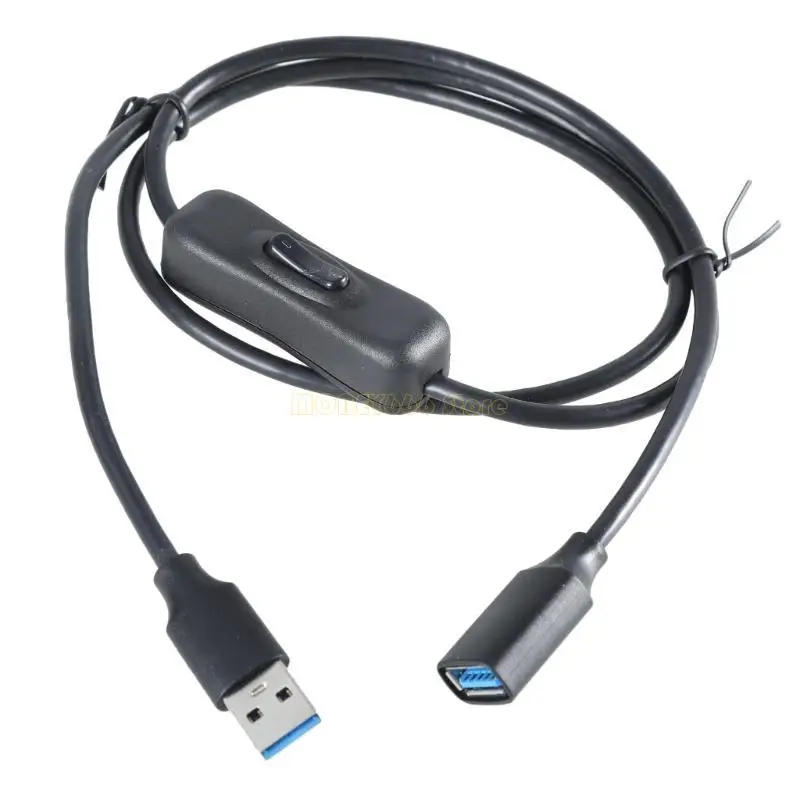 F62C USB 전원 스위칭 제어 버튼이있는 익스텐더 케이블 5Gbps 데이터