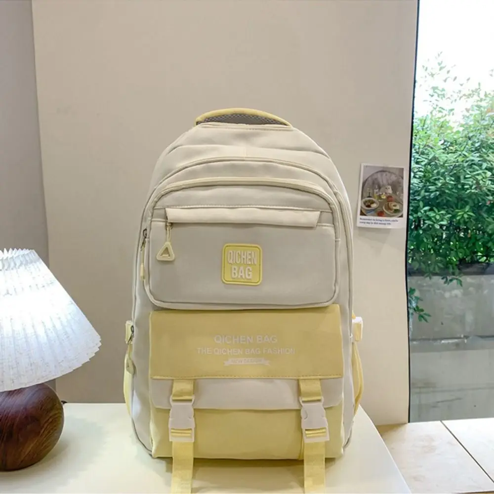 Large Capacity Students School Bags Multi Pocket Waterproof College Student Backpack Lightweight Wear-Resistant