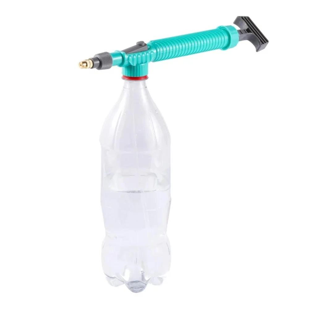 Garden Watering Tool Sprayer Manual High Pressure Air Pump Sprayer Adjustable Drink Bottle Spray Head Nozzle Tool