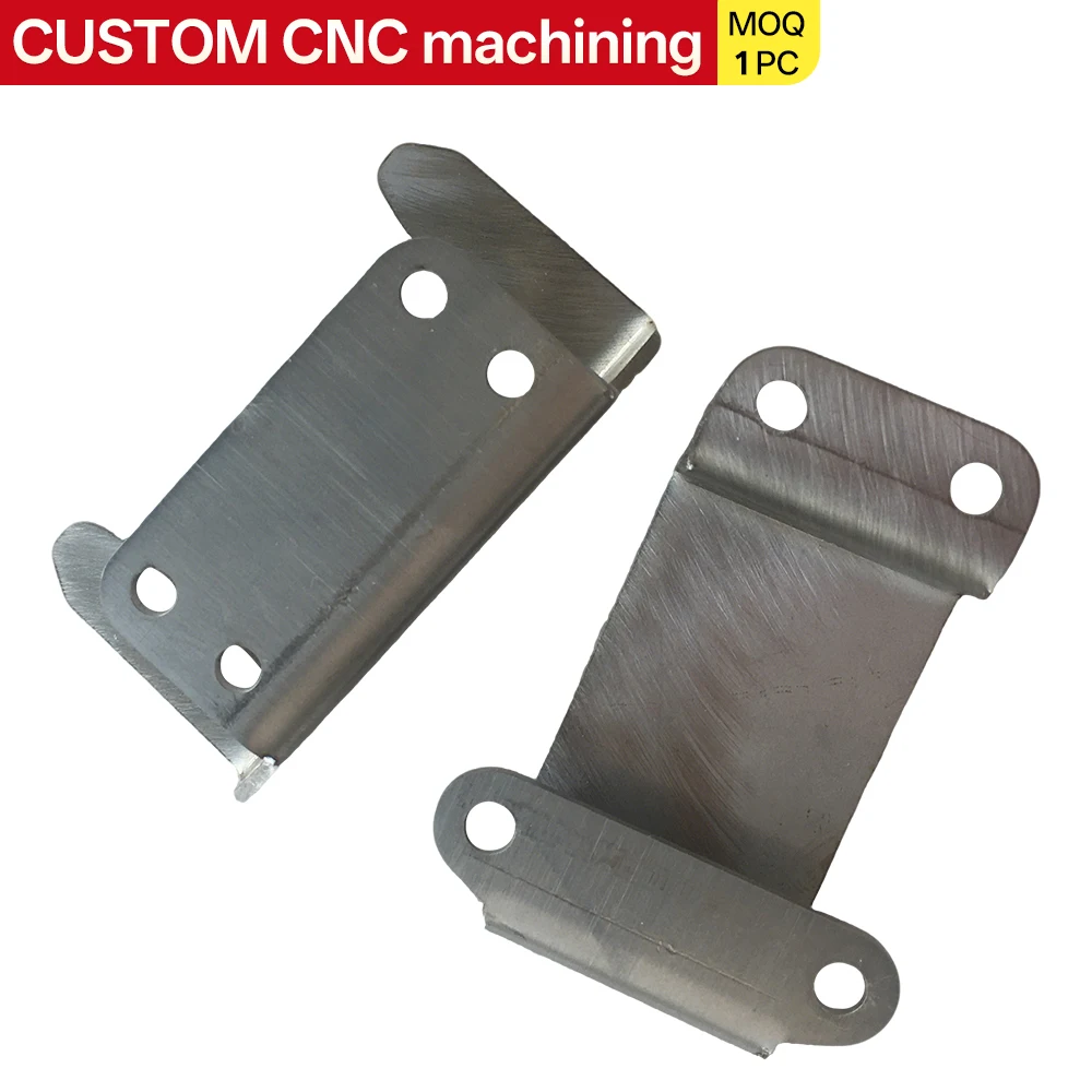 Custom CNC Laser Cut & Bending Stainless Steel Sheet Metal Bracket Multi‑Mount Hole Special Bent Fixed Support Bracket Machine