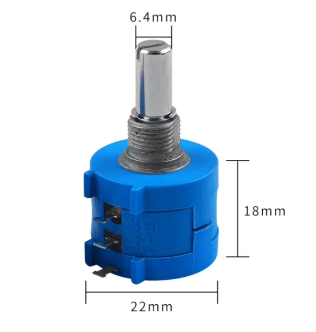 BOURNS Precision Multi-Turn Wirewound Potentiometers 3590S-2-103L 502L 1K 2K 5K 10K 100K