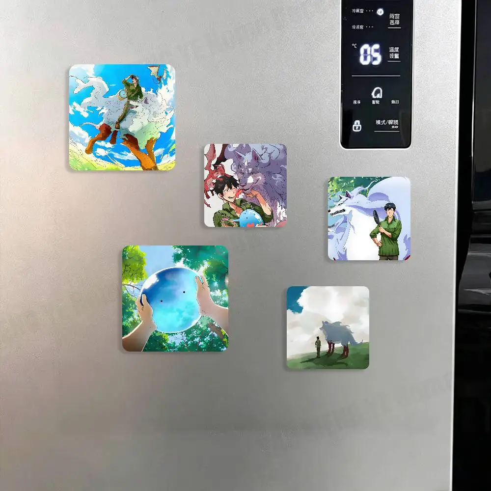 

Anime Cooking in Another World New PVC Fridge Magnets for Magnets for Refrigerator Decor Cute Fridge Magnet