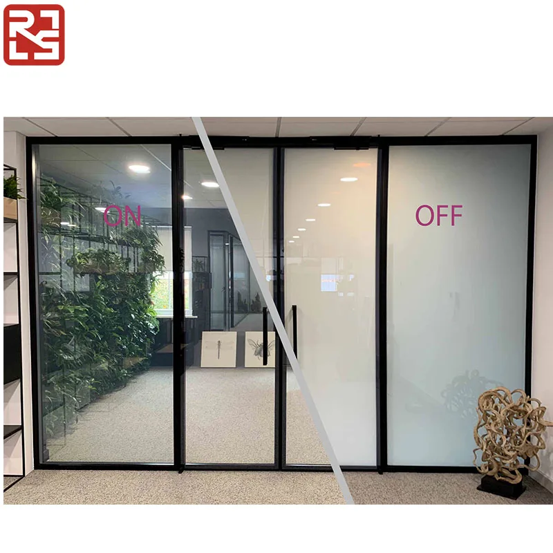

Rushui Self-adhesive Smart Film Switchable Window Tinit UV Privacy Partition Customized PDLC Film Roll