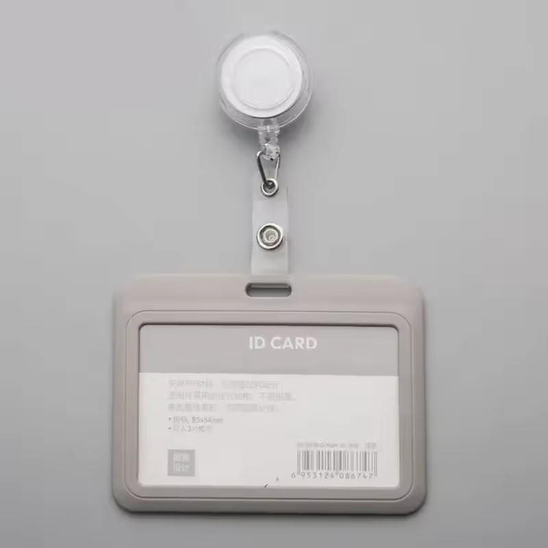 Women Student Credit Card Cover Case Pouch Creative Transparent Retractable Nurse Badge Doctor ID Card Holder Clip Badge - Image 31