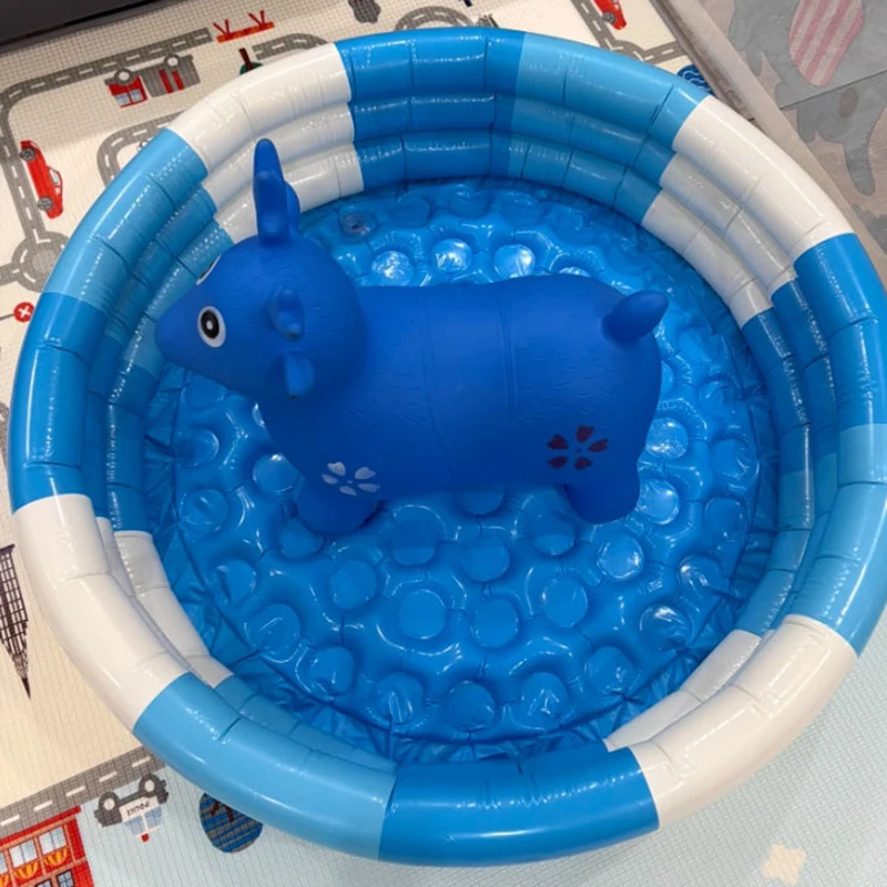 

Детский надувной бассейн, семейный пластиковый утолщенный бассейн, водная игра, игрушка для дома и улицы