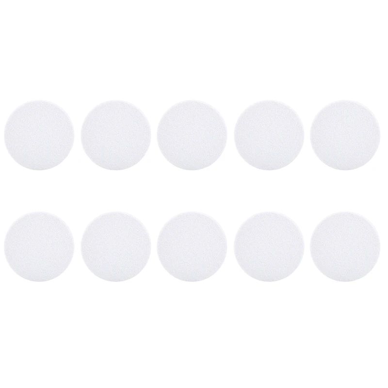 ABRW-10 peças 5in almofada de interface de espuma de densidade macia gancho e laço almofadas de lixamento de espuma 125mm almofada de esponja almofada de apoio de amortecimento