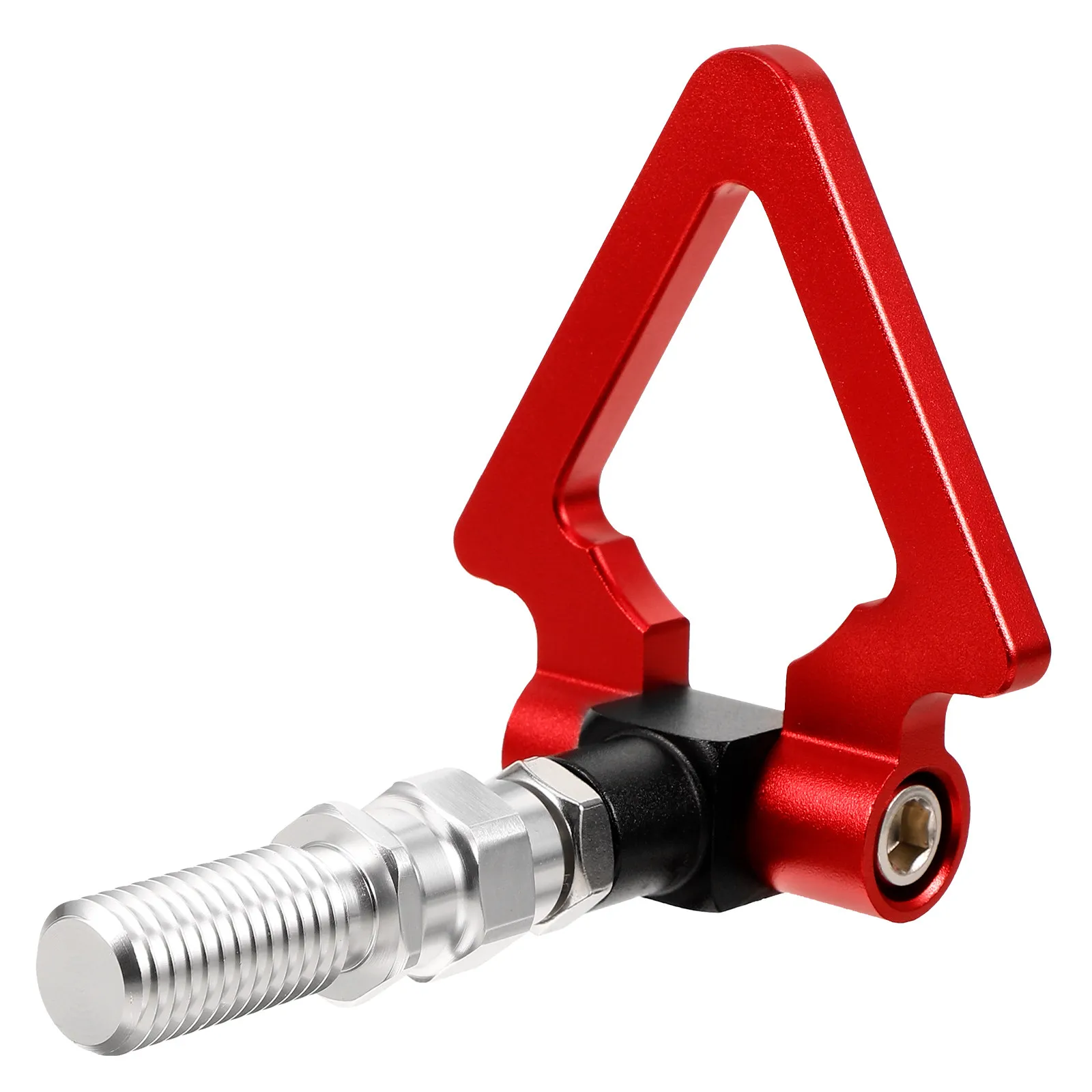Aluminum Alloy Tow Hook Heavy Duty Racing Style Strong Load Bearing for Japanese Cars Reliable Trailer Towing Hook
