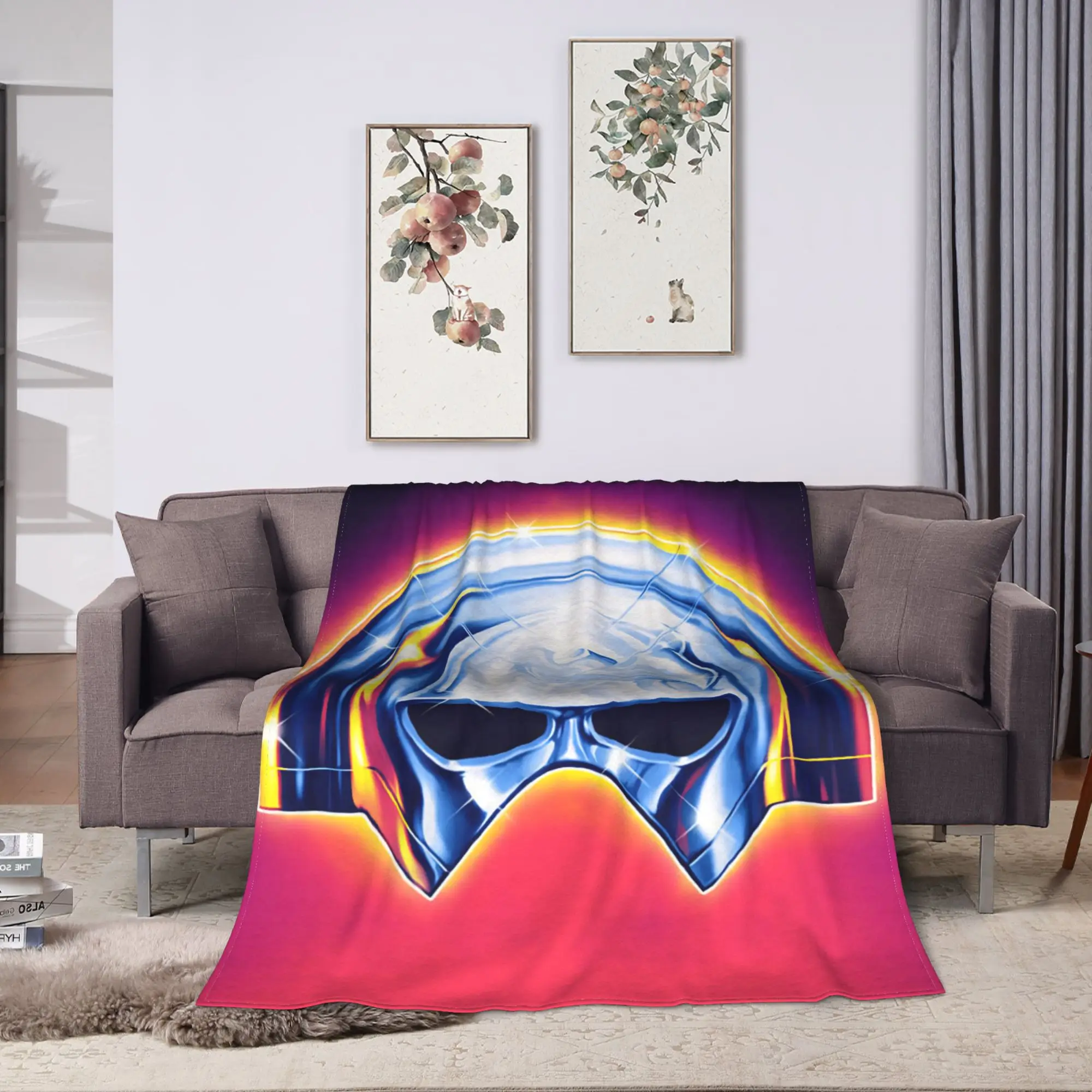 Bird blindness Blanket Quality Warm Throw Blanket Winter Picnic Outdoor Funny Bedspread #2