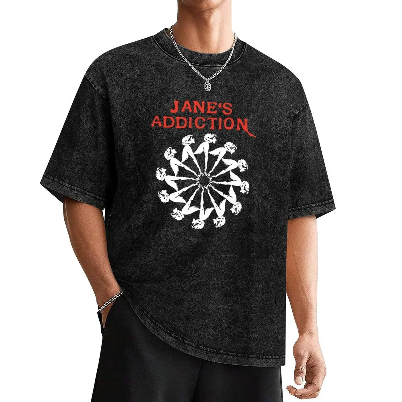 

rating-Jane's-Addiction-band-senenge T-Shirt anime street wear graphic tee shirt Aesthetic clothing mens shirts graphic tee