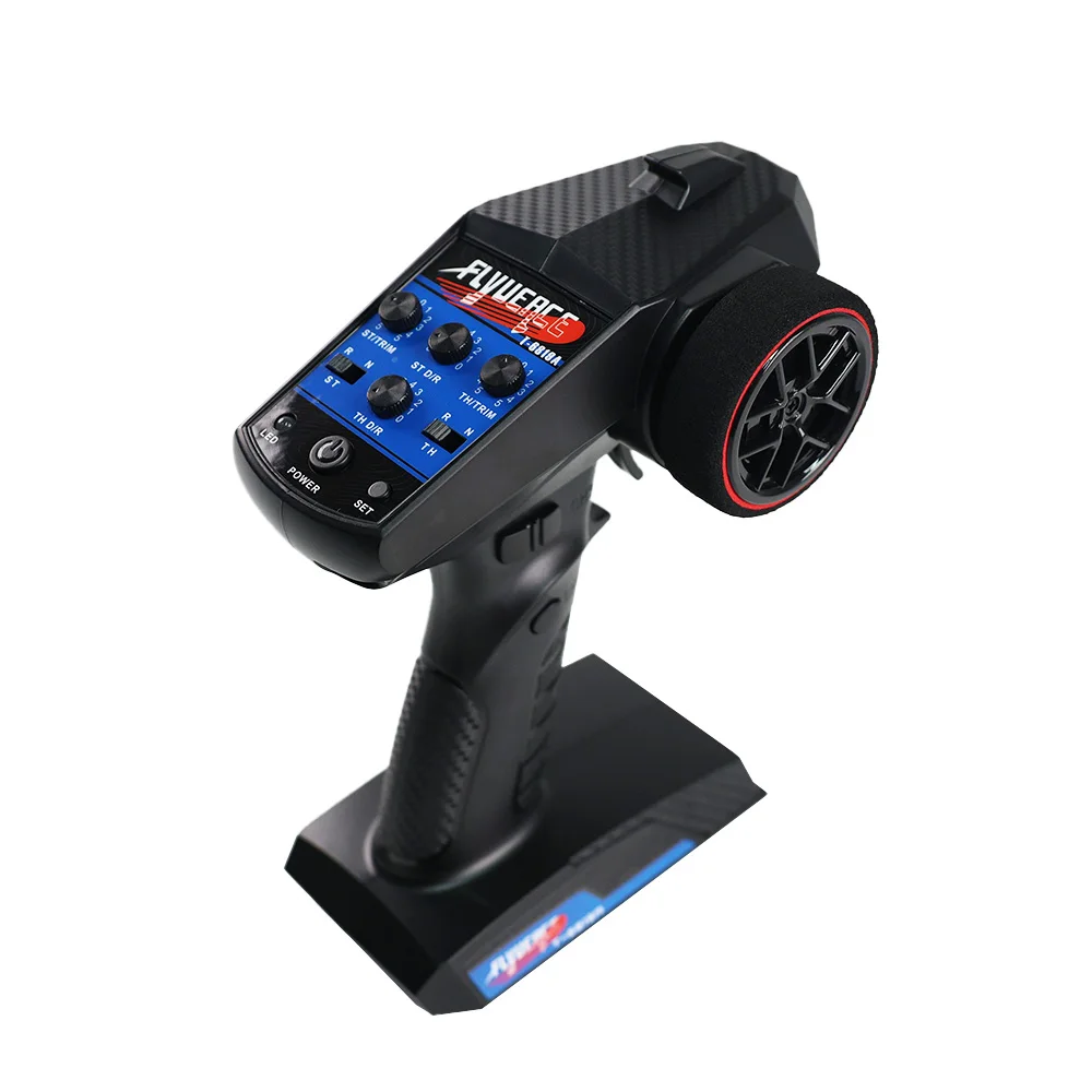 FLYUEACE T-6819A GFSK 2.4 جيجا هرتز 4 CH جهاز إرسال وتحكم عن بعد وجهاز استقبال RX-G4 مناسب لقارب سيارة R/C