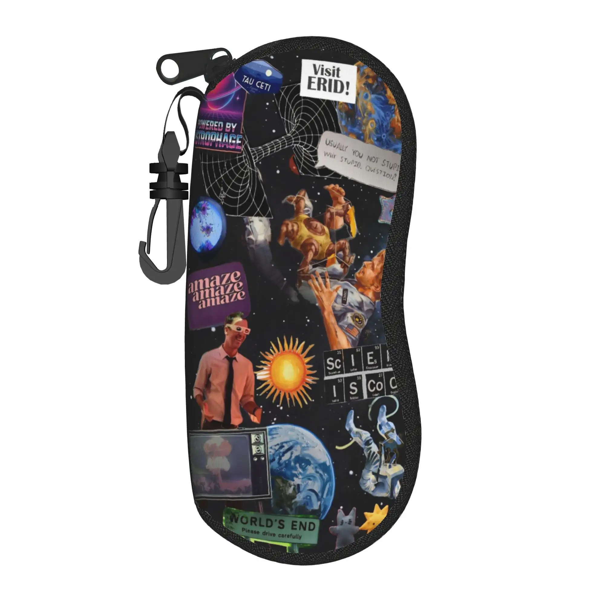 Kawaii Project Hail Mary Movie 2026 Glasses Case Waterproof Accessories  Sunglasses Storage Box Ins Style Glasses Box