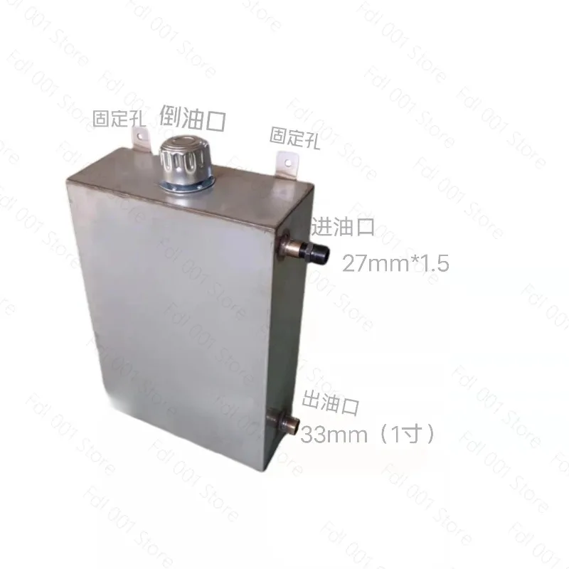 2026 stainless steel hydraulic oil tank stainless steel two-wheel netting machine marine netting machine fuel tank cage machine