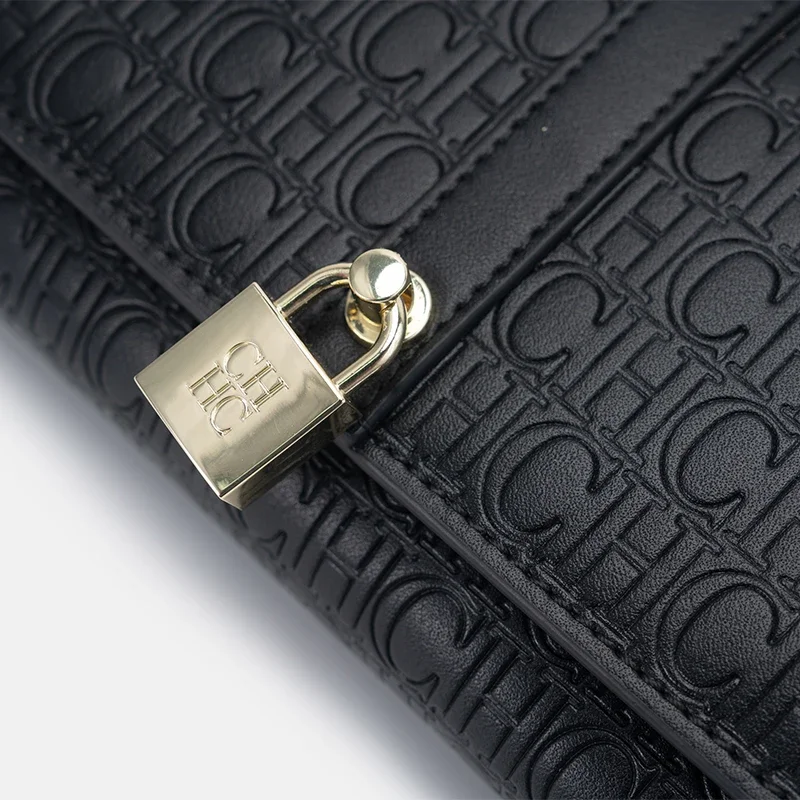 Nouveau sac à chaîne monogramme à la mode imprimé Vintage avec serrure conception haute qualité matériau PU nouveau sac à bandoulière pour femmes 2025