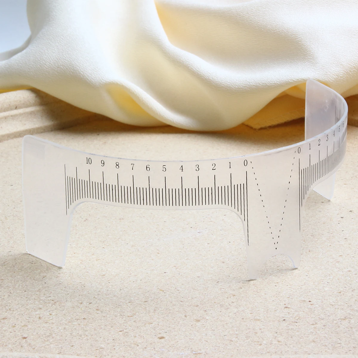 5/10pcs Plastic Eyebrow Ruler Eyebrow Measuring Tool For Eyebrow Microblading Tattoo Supplies