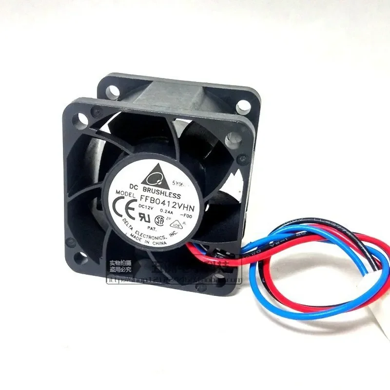 for Delta FFB0412VHN 4028 12V 0.24A Speed Measurement 4cm Cooling Fan